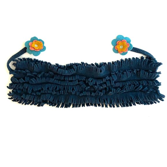 Sarah Bird Handmade Felt Scarf Made in Austin, Texas - Picture 2 of 4